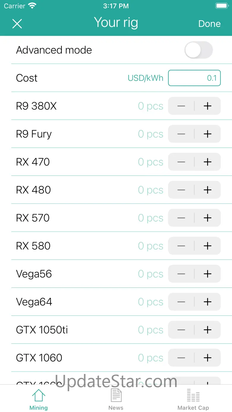 ProfiMine: What To Mine 2.1.0