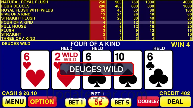 Deuces Wild Video Poker 1.0.2