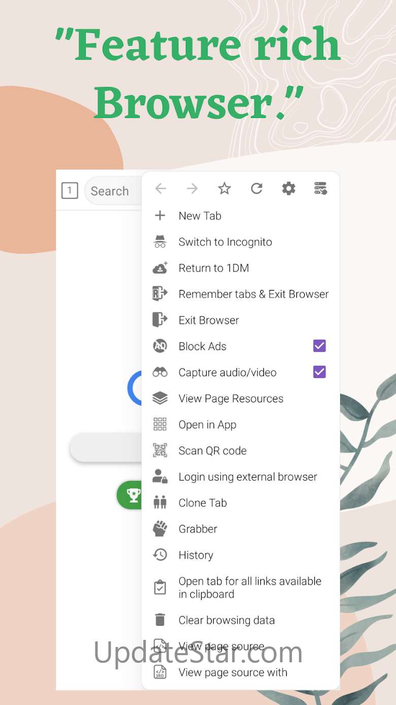 1DM: Browser & Video Download 18.2