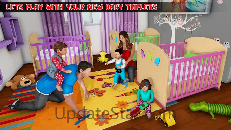 Mother Simulator Triplet Baby 2.5