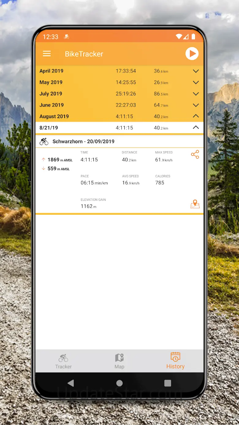 Bike Tracker: Cycling & more 3.7.05