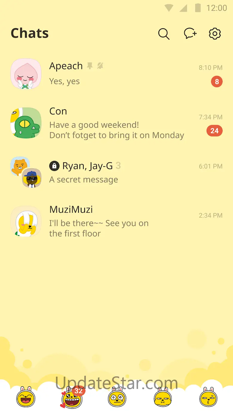 Muzi - KakaoTalk Theme 9.4.5
