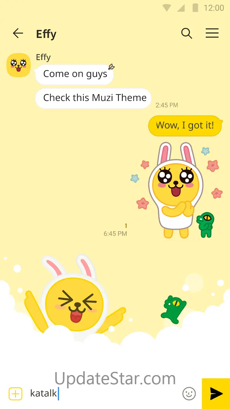 Muzi - KakaoTalk Theme 9.4.5