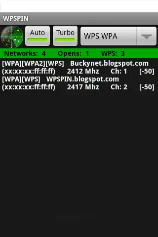 WPSPIN. WPS Wireless Scanner. 1.2