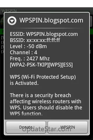 WPSPIN. WPS Wireless Scanner. 1.2