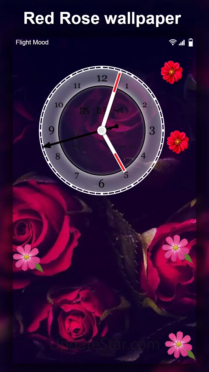 Flower Clock Live wallpaper–HD 2.0