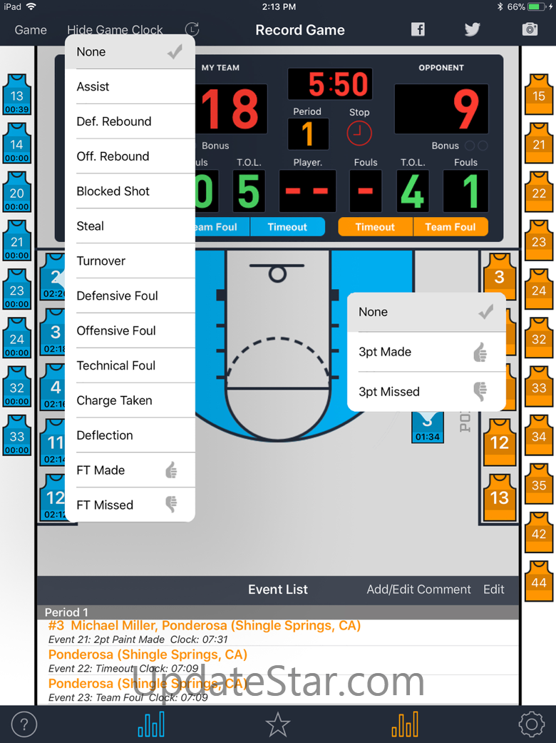MaxStats - Basketball 4.1.7