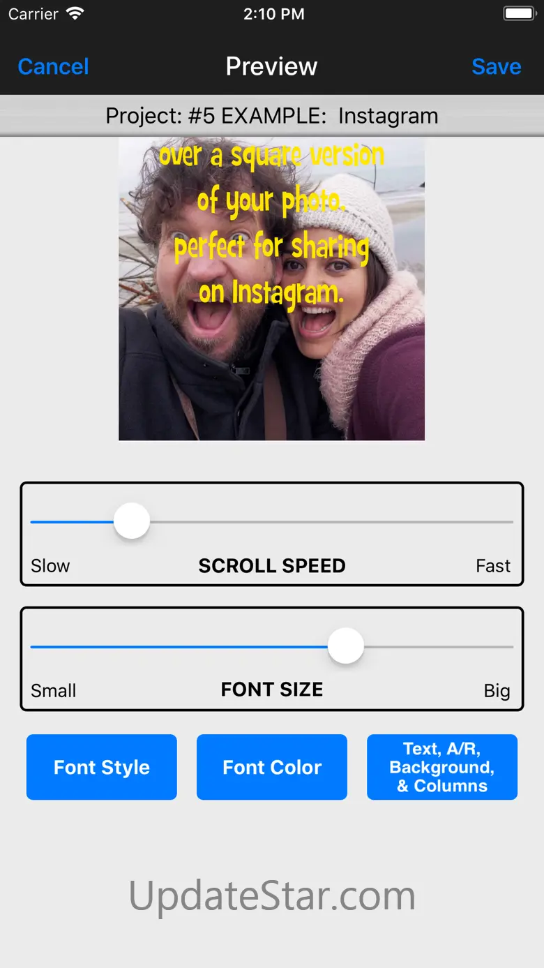 Scrolling Credits Pro 2.11
