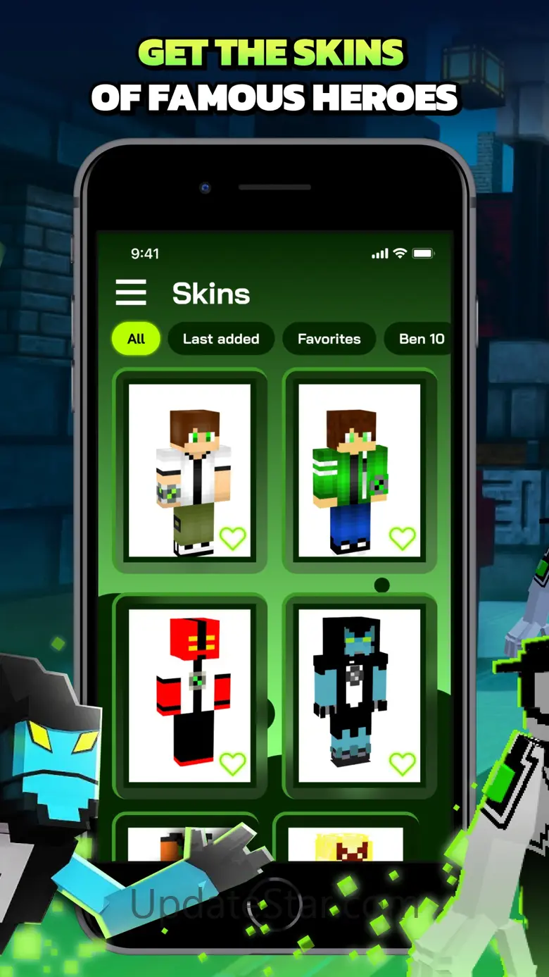 Ben Mods & Skins for Minecraft 2.0