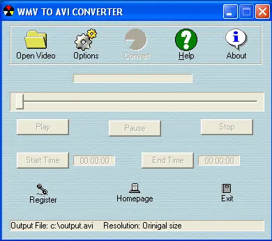 WMV To AVI Converter 3.1.1.78