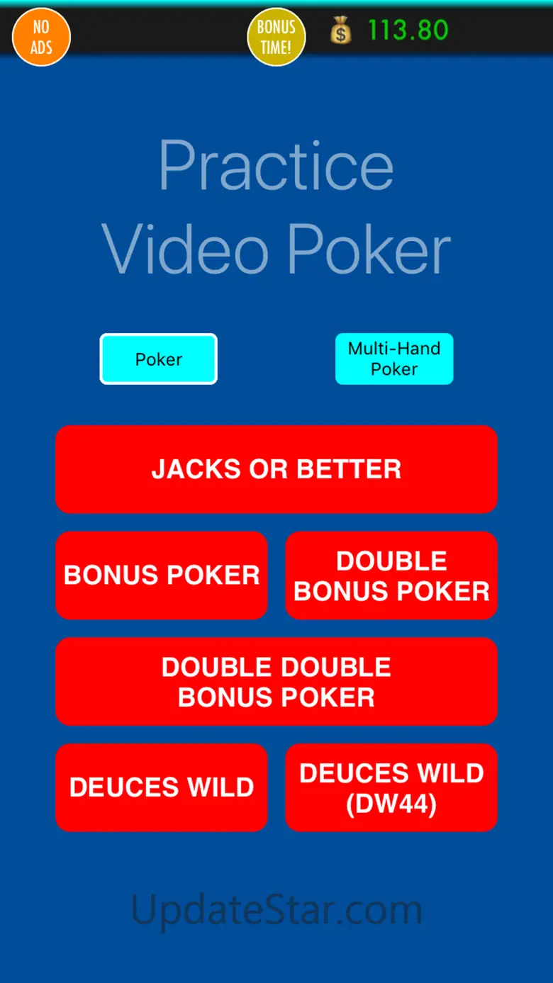 Practice Video Poker 4.0.1