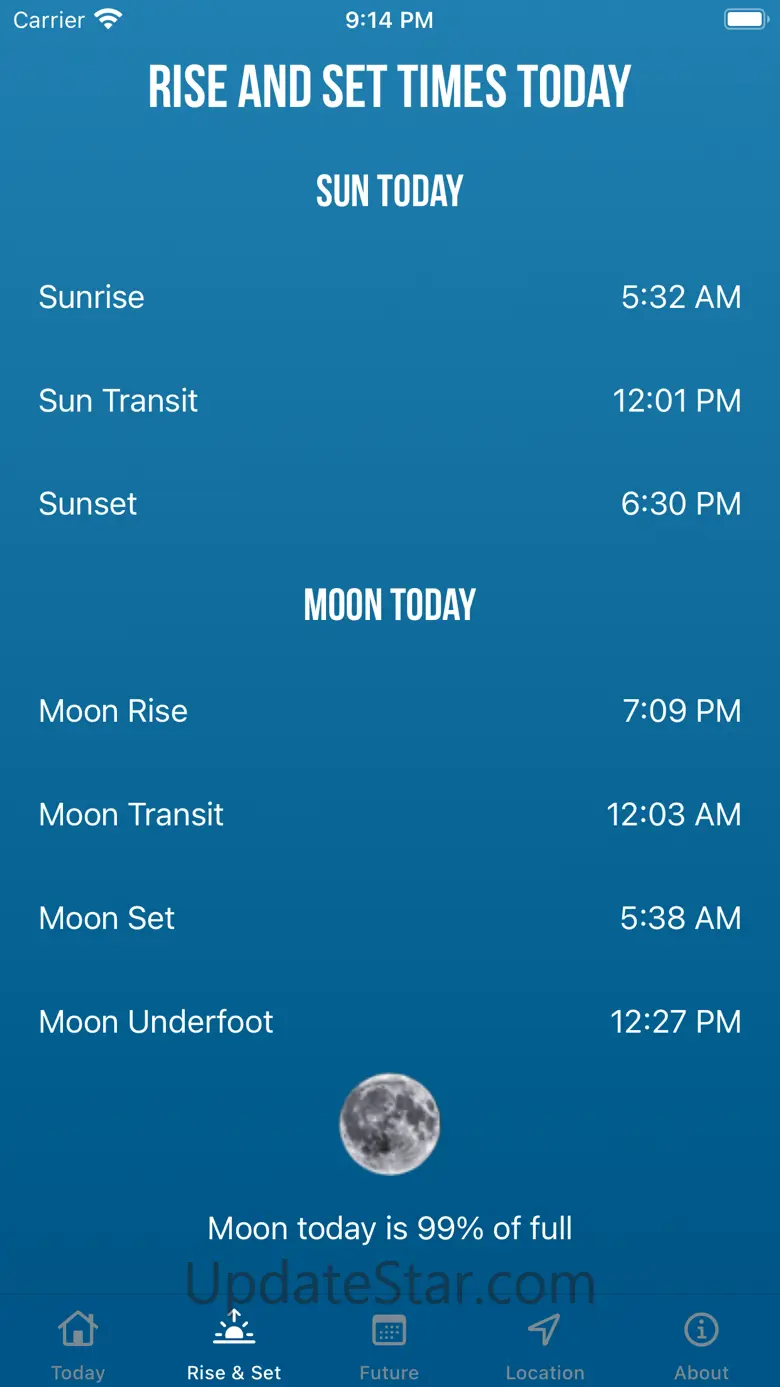 Solunar Best Fishing Times 3.2.0