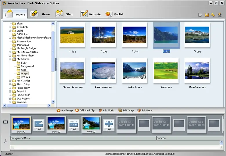 Wondershare Flash Slideshow Builder 4.7.0