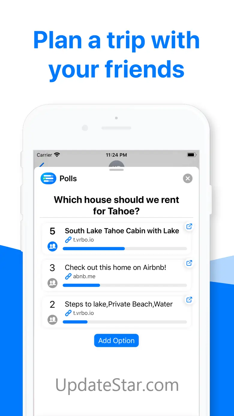 Polls for iMessage 3.4