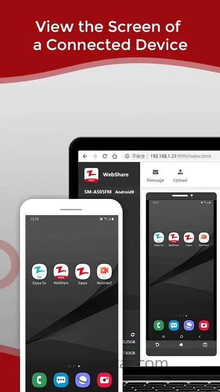 Zapya WebShare - File Sharing  2.3.6