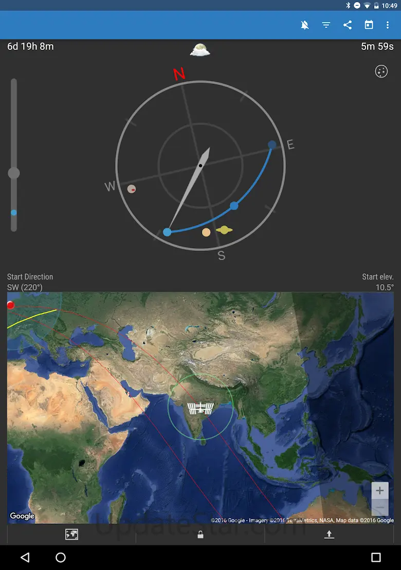 ISS Detector Satellite Tracker 2.05.36