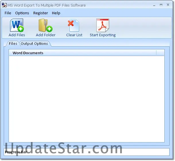 MS Word Export To Multiple PDF Files Software 7.0