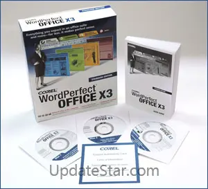 Word Perfect Office X3 English Mini-Box Format 3.0