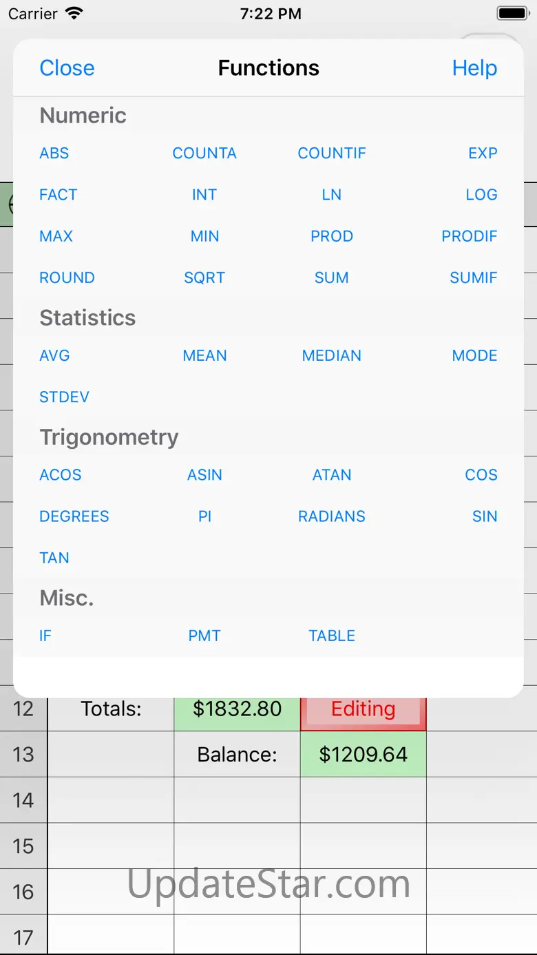 Utility Spreadsheet 8.1.4