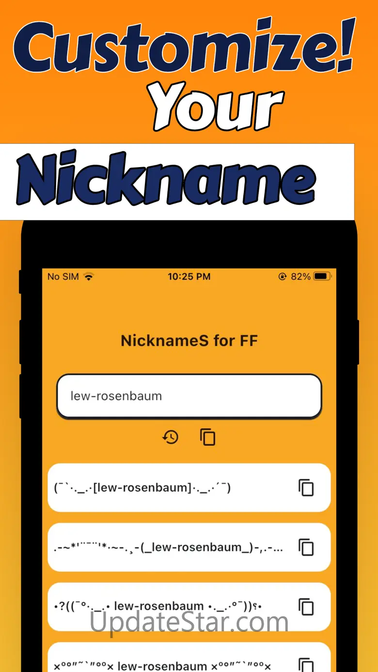Nicknames For Free Fire 1.1