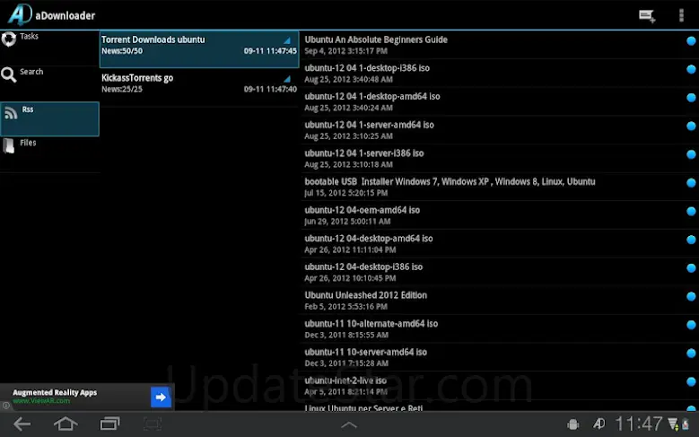 aDownloader - torrent download 1.7.2