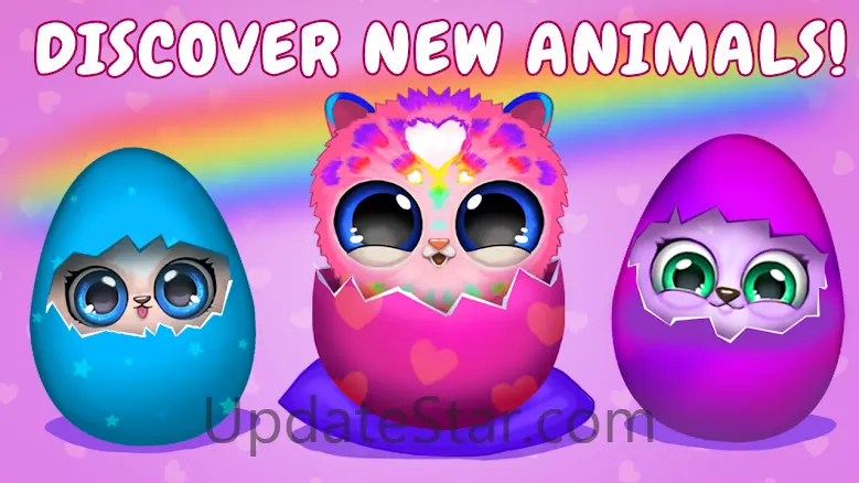 Merge Fluffy Animals: Egg pets 2.26.02