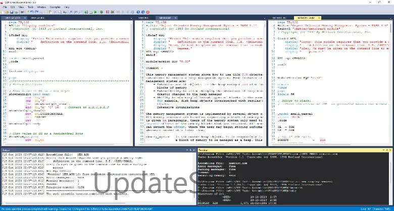 GUI Turbo Assembler 5.1