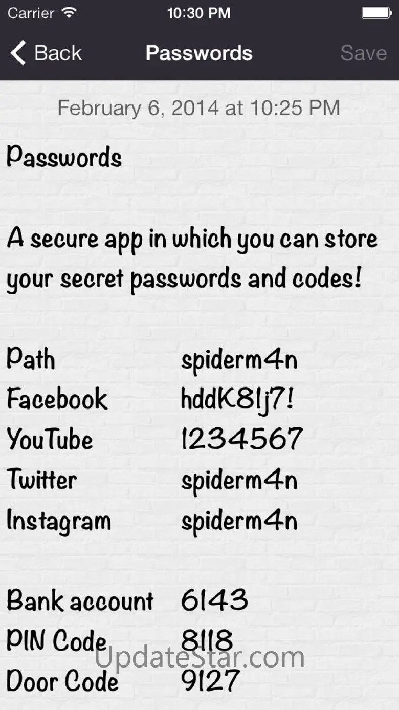Lock Your Notes 2.2