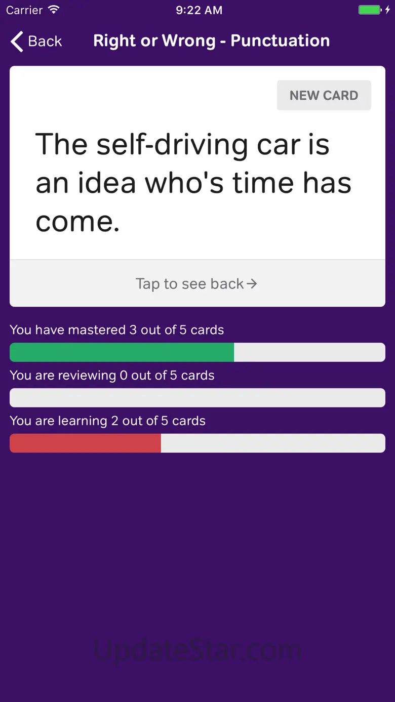 English Grammar Flashcards 3.3.0