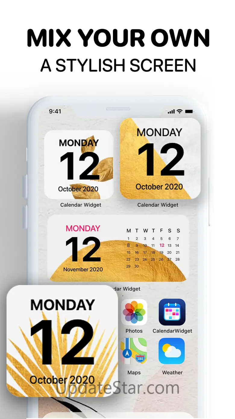 Calendar Widget for iPhone 2.2