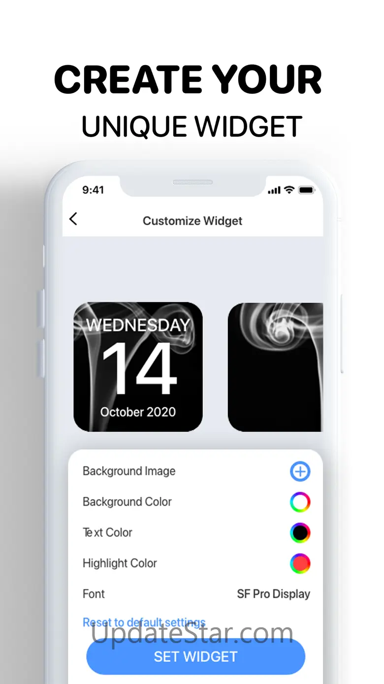 Calendar Widget for iPhone 2.2