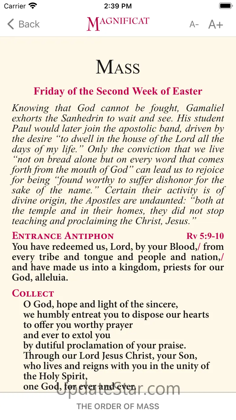 Magnificat English Editions 5.12.0