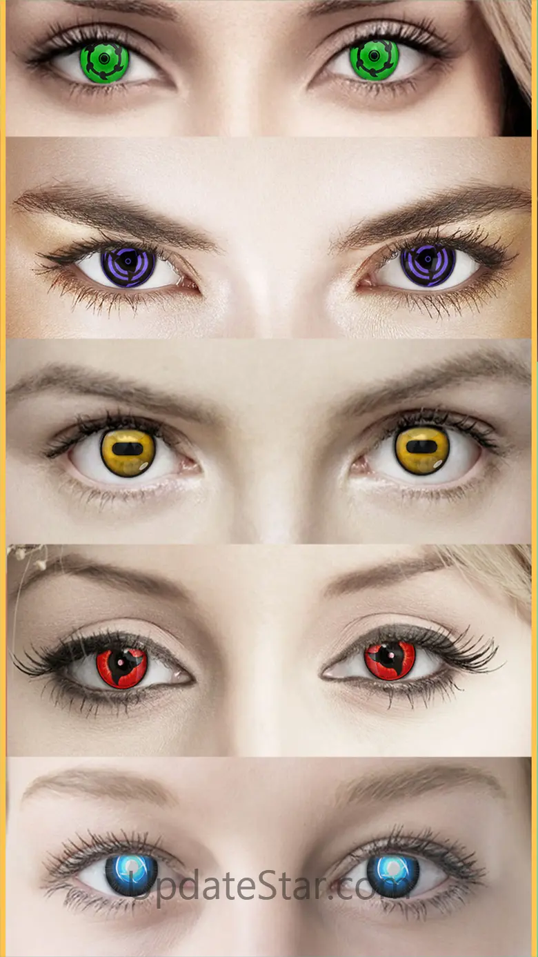 Anime Eye.s Contact.s Changer For Naruto Shippuden 1.0