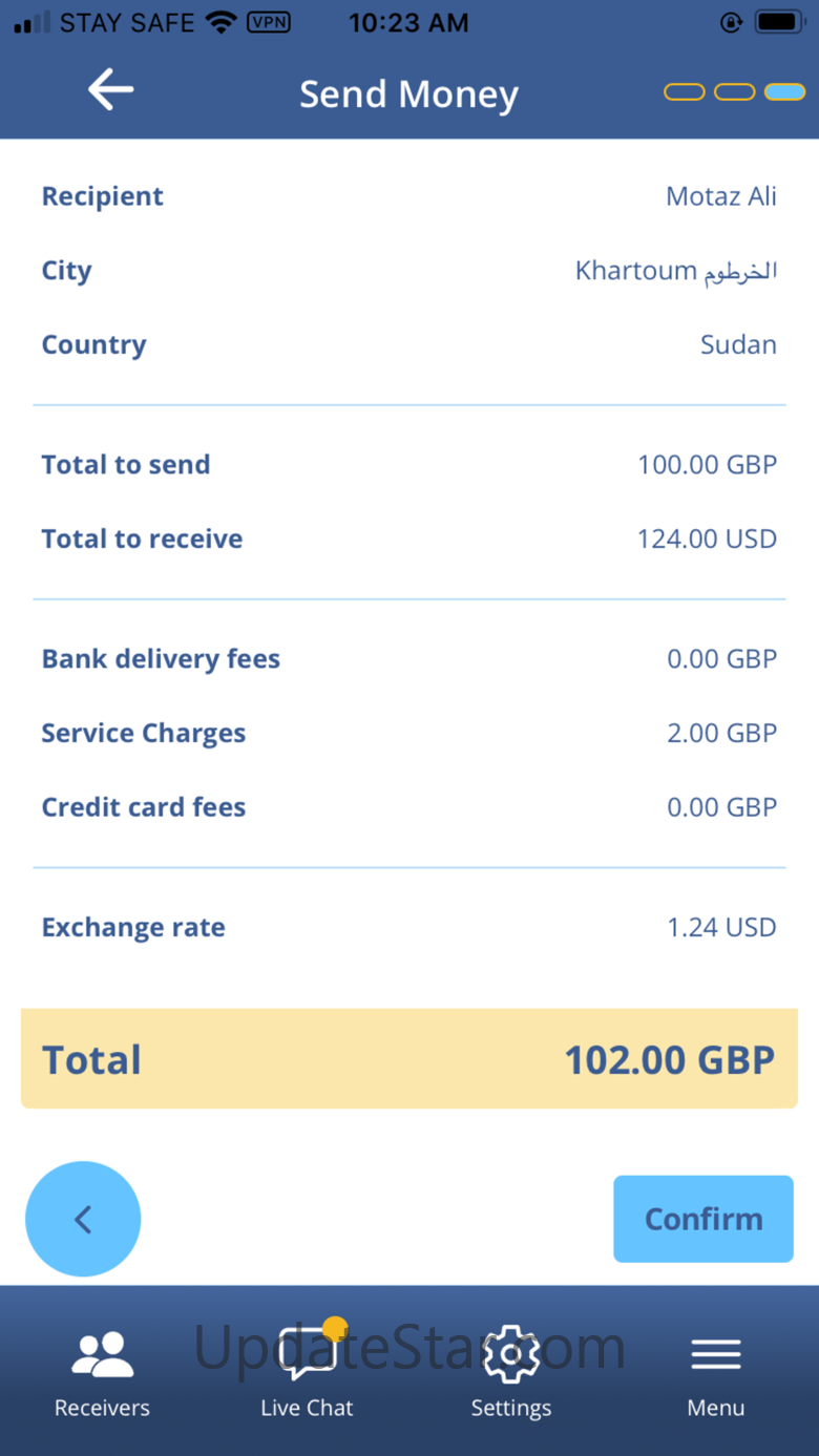 altras money transfer 2.6.2