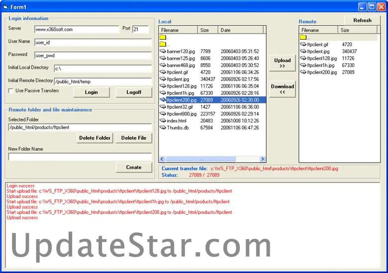 X360 Ftp ActiveX OCX - Full Source Code 2.27