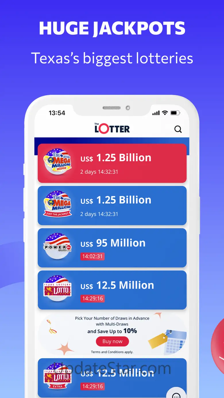 theLotter Texas Play Lottery 7.6