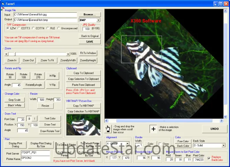 x360soft-Image Viewer ActiveX OCX(Twice) 5.10