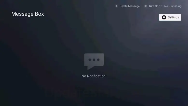 message box