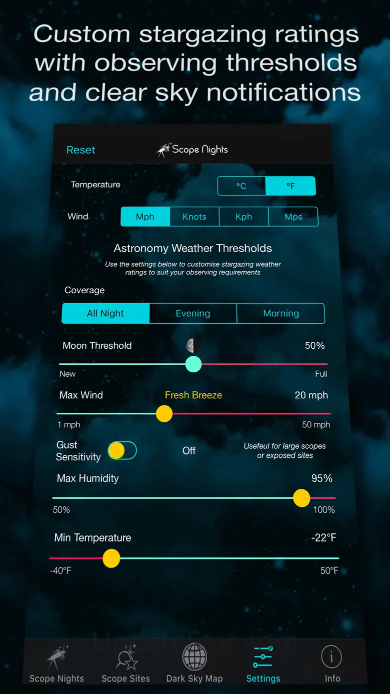 Scope Nights Astronomy Weather 2.5.1