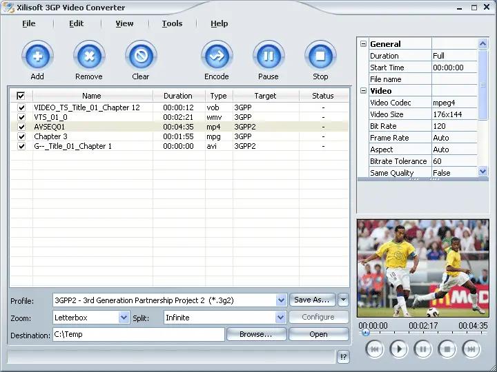 Xilisoft 3GP Video Converter 6.6.0.623
