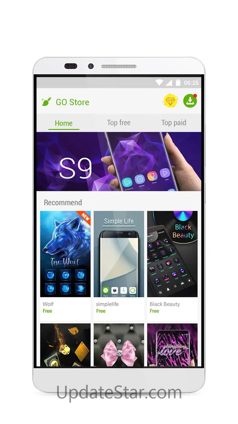 GO Launcher S – 3D Theme, Wall 1.20