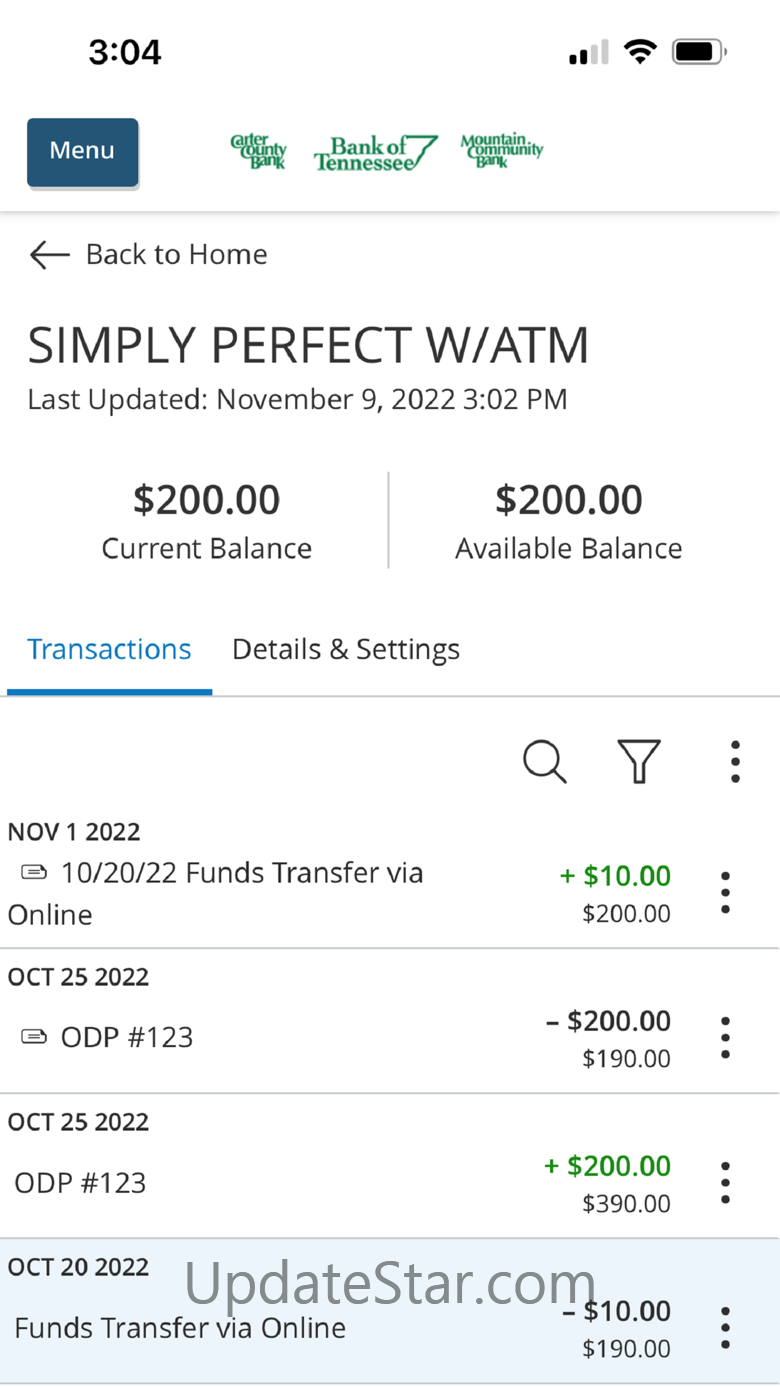 Bank of Tennessee Mobile 6.0.5912