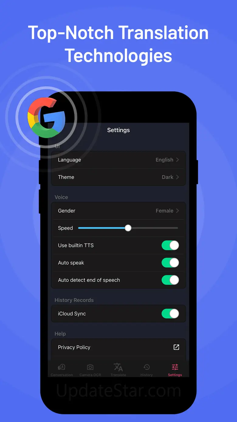Translator X: Text Voice Photo 4.5.0