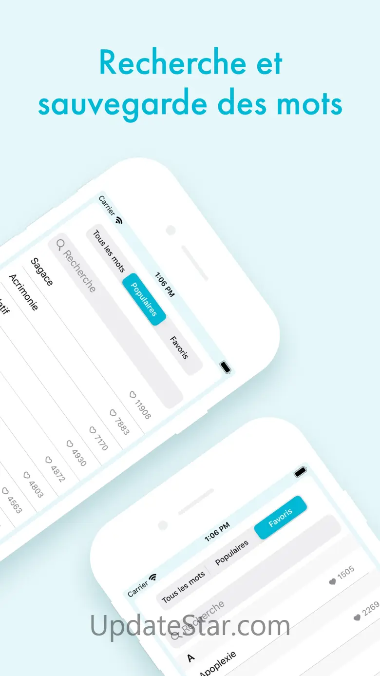 Mot du jour — Daily French app 4.0