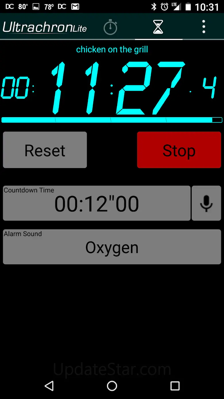 Ultrachron Stopwatch Lite 2.07