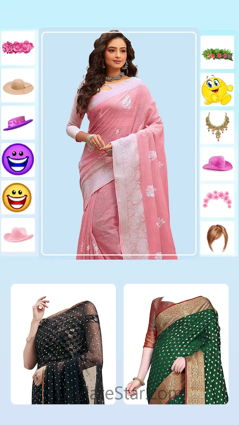 Women Fancy Saree Photo Suit 1.0.41