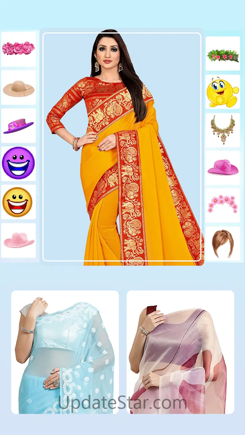 Women Fancy Saree Photo Suit 1.0.41