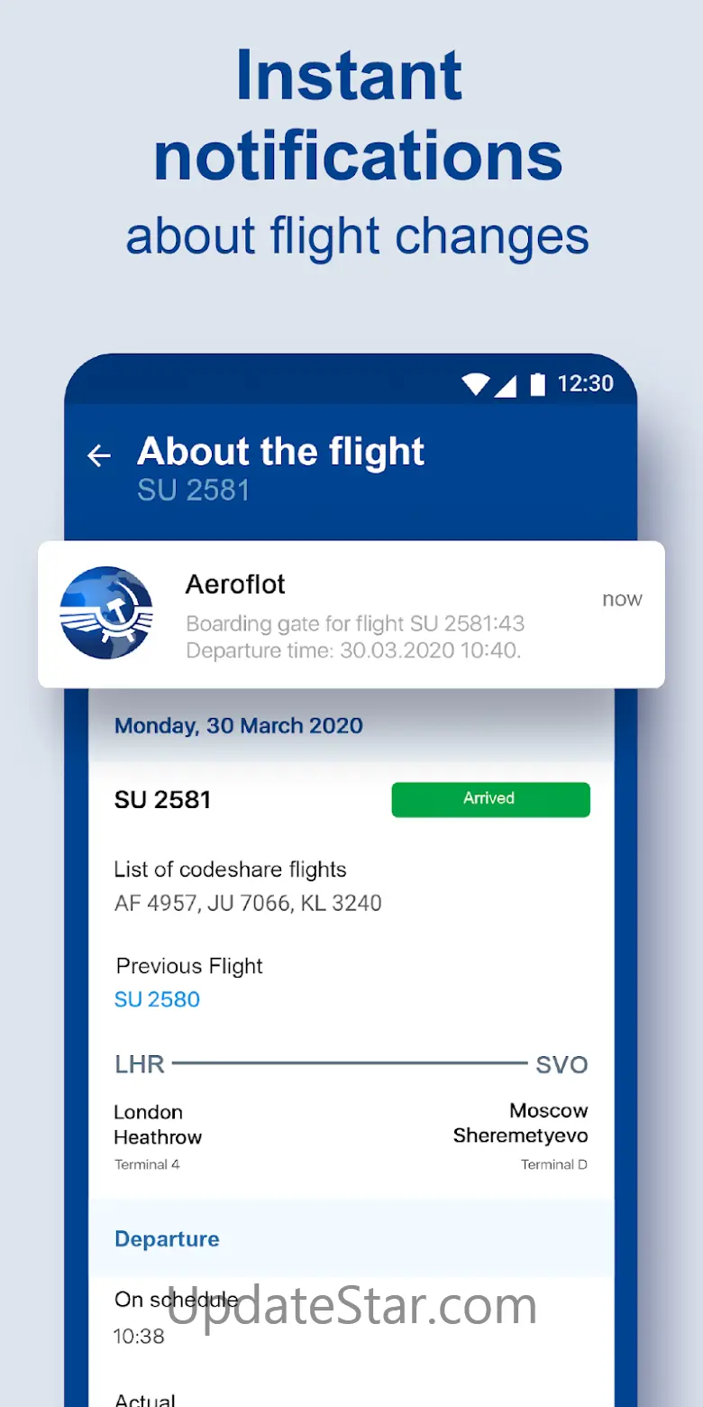 Aeroflot – buy air tickets onl 4.11.0.858