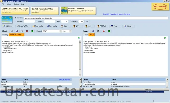 XML Transmitter 5.1