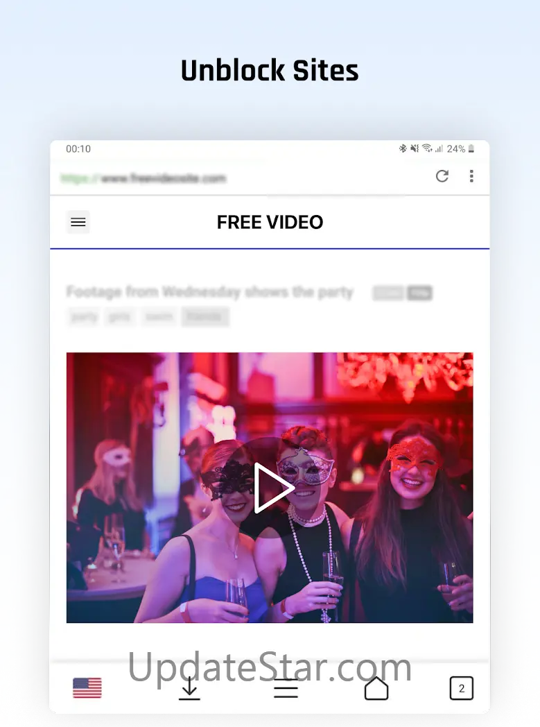 VPN Proxy Browser & Downloader 1.5.5177